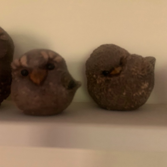 Miniature Hannes Keramiska Faglar Owl Set - Picture 5 of 15